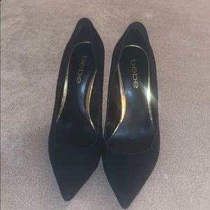 Black suede Pumps
